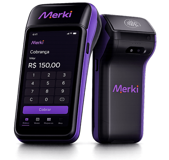 Merki Pay — recebimento e conciliação no app